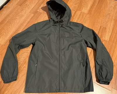 Oscillator Series Vogue Weather Gear Waterproof Womens Hood Jacket Dark Gray Lg - Image 1 of 4