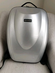 Axio by Harodesign Hartschalen Hardcase Rucksack Motorrad Laptop grau silber - Bild 1 von 6