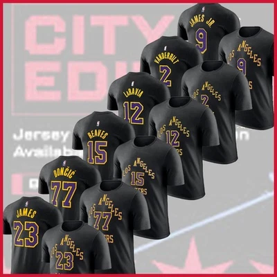 🔥Dončić, Reaves, James, LaRaviaLos Angeles Basketball Team 2025/26 City Edition Foto 1 de 4