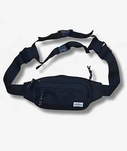 Frontside Bag Co Skateboard Yoga Bolsa Riñonera Negra Bandolera - Imagen 1 de 4