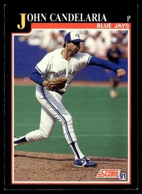 1991 SCORE JOHN CANDELARIA #791 TORONTO BLUE JAYS 3545 - Image 1 of 2