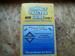 Hot Line , Compact Tractor , Blue Book Farm Equipment Guide , 2012 Edition - Picture 1 of 4