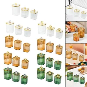 3 Pieces Storage Boxes Serving Dish with Lid for Holiday Dining Room Wedding - Bild 1 von 63