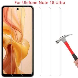 2 STCK. ULEFONE Note 18 Ultra Note18 Ultra Hartglas Abdeckung Displayschutzfolie - Bild 1 von 8