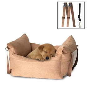 Pet Car Seat for Small Dogs, Waterproof Dog Booster Seat with Storage Pockets - Picture 1 of 9