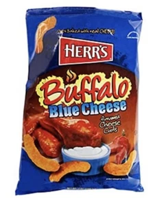 Herr’s Buffalo Blue Cheese Curls 1 oz, Pack Of 42 - Picture 1 of 1