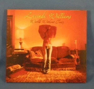 CD! - WORLD WITHOUT TEARS - Lucinda Williams - Cardboard Package - Foto 1 di 2