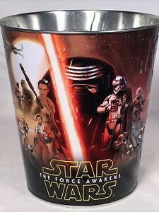 Star Wars The Force Awakens Episode VII Popcorn Bucket Tin Kylo Ren EXCLUSIVE