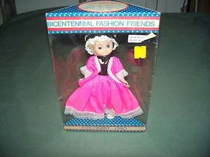 1975 Bicentennial Fashion Friends Colonist 1740 Richard Toy Co. 8 in Vintage - Picture 1 of 3