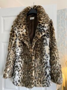 Ruby & ED faux fur jacket size 14-16 RARELY WORN
