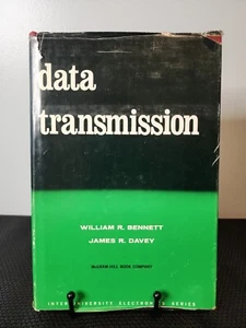 Data Transmission Hardcover William R.; Davey, James R. Bennett Book Manual - Picture 1 of 12