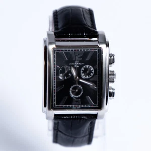 Oceanaut Men's Ritz Black Leather And Dial Watch - Picture 1 of 4