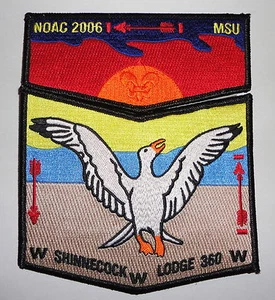 Shinnecock Lodge 360 2006 NOAC Set - Suffolk County Council Ordine della Freccia - Foto 1 di 1