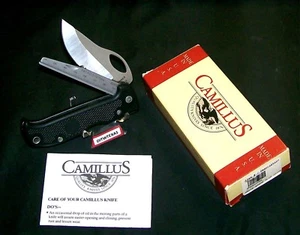 Camillus Lockback Knife FHW-Gapper W/Original Packaging & Care Instructions Rare - Picture 1 of 12