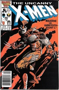 Uncanny X-Men 212-B Marvel Comics Vol-1 (1981-2011) Newsstand Edition Grade 7.5 - Picture 1 of 3