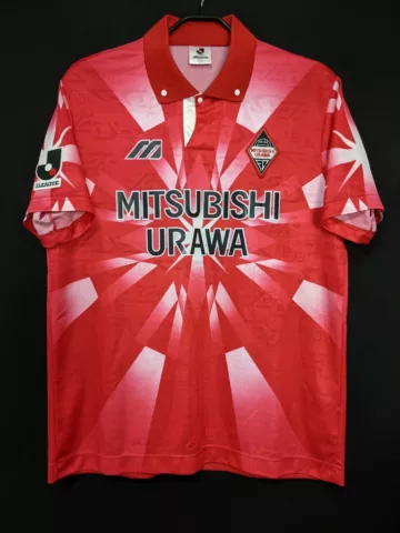 1995-96 Urawa Reds J.LEAGUE Jersey Soccer Shirt L(Japan Size) *Excellent* Cover