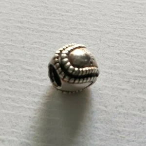 Sterling Silver Baseball Mom Charm Authentic Chamilia 925  - Picture 1 of 2