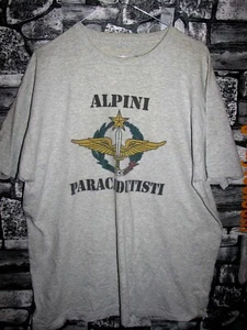 Vintage shirt ESERCITO ITALIANO ALPINI PARACADUTISTI BRIGATA ALPINA "TAURINENSE" - Imagen 1 de 1
