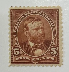 US Postage stamp Scott #270, 5-cent Grant Mint, well centered NH - Picture 1 of 2