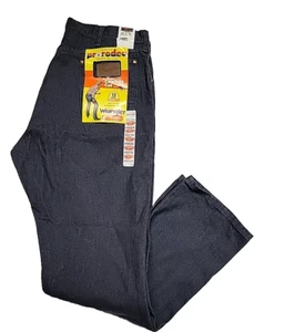 Jean de mezclilla azul vintage Deadstock Wrangler 13MWZ para hombre 39x34 hecho en EE. UU. NUEVO CON ETIQUETAS - Imagen 1 de 12