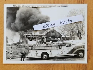 York Co. PA Fire 1966 Spry Original Pressefoto Yoe Truck Motor Feuerwehr - Bild 1 von 4