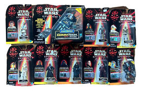 star wars commtech action figures with reader.