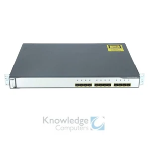 Cisco WS-C3750G-12S-SD Catalyst 3750 12 SFP DC powered + - Picture 1 of 3