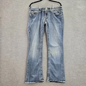 Vigoss Women Jeans 9 10 Blue Denim Boot Cut The New York Pockets 29" Inseam - Picture 1 of 14