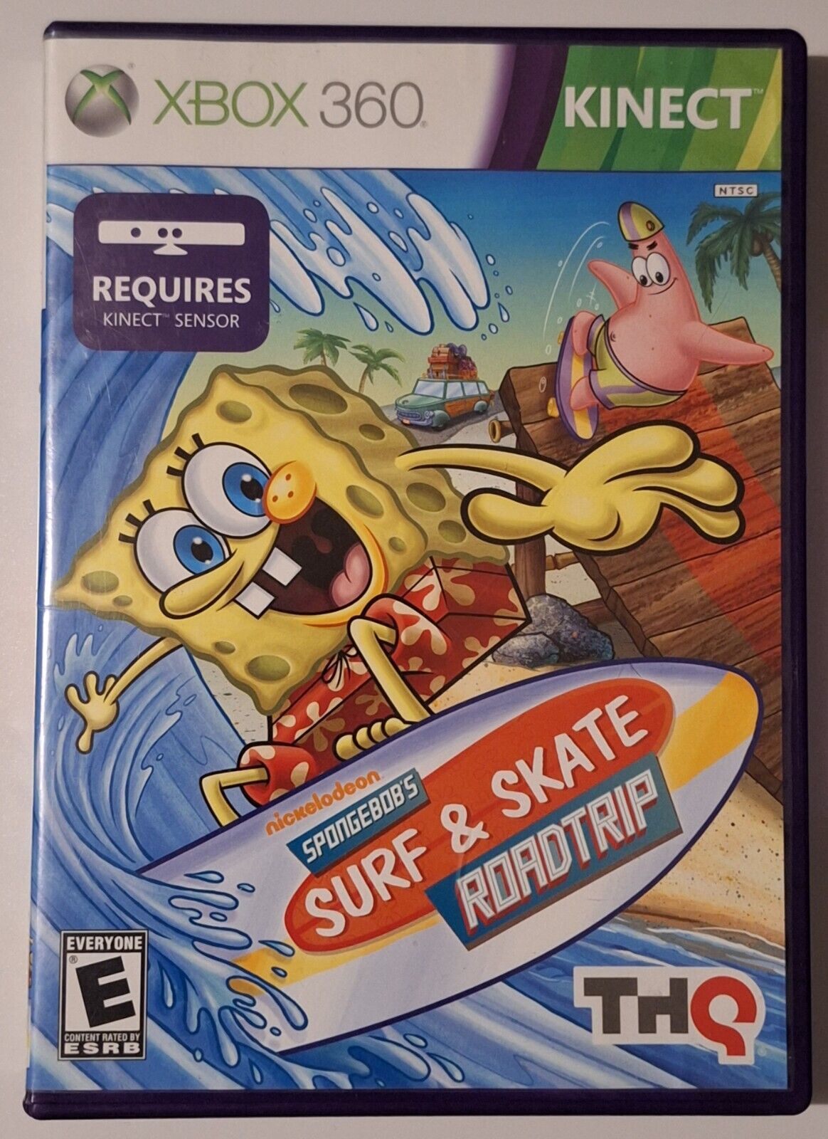Nickelodeon Spongebob's Surf & Skate Roadtrip - 2011 Xbox 360