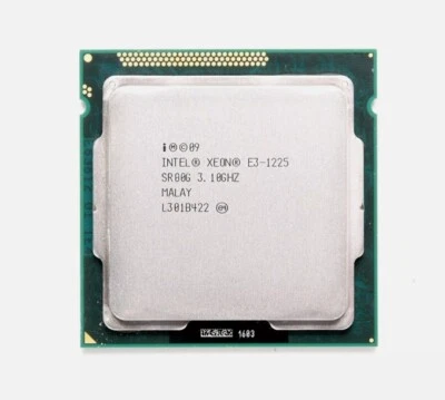 Intel Xeon E3-1225 3.1GHz (3.4GHz) 6MB 5.0GT/s SR00G LGA1155 CPU Processor - Image 1 of 2