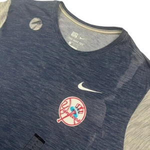 NEW New York Yankees x Nike Staridum Collection Men's S/S T-Shirt Blue • XL - Picture 1 of 9