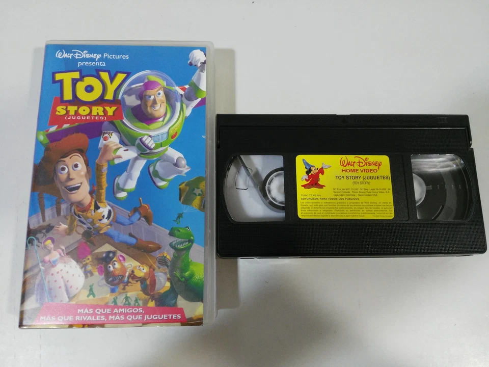 Toy Story Spielzeug VHS Kassette Tape WALT DISNEY Ausgabe Spanien 1996 Am - Bild 1 von 1
