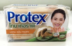Protex Thai Therapy Soap Bar Herbal Extract Tamarind + Turmeric + Thanaka 120g - Picture 1 of 3