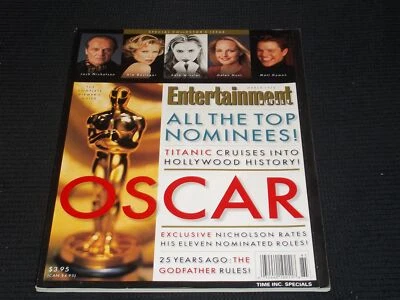 1998 MARCH ENTERTAINMENT WEEKLY MAGAZINE - OSCAR COVER - E 174 - Image 1 of 2