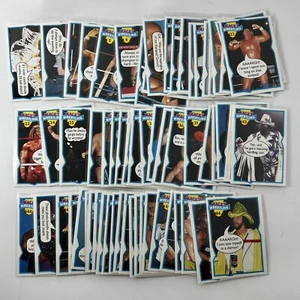 1993 Topps Wacky Wrestling Complete Card Set 66 Ireland Exclusive - USA Seller - Bild 1 von 1