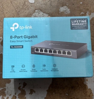 TP-LINK 8-Port Gigabit Easy Smart Switch - Image 1 of 4