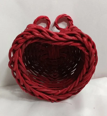Heart Shape Wall hanging Basket  Miniature Cover