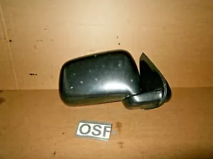 ESPEJO PUERTA ELÉCTRICO LADO CONDUCTOR OFFSIDE HONDA CRV 1995-2001 PLÁSTICO NEGRO - Imagen 1 de 2