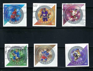 Canada #2018a - f, 49c NHL All-Stars - 5 -- Complete Set of 6 - Bild 1 von 1