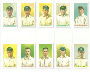 Set of 25 Cards - 'Reeves Chocolate Cricketers' - Reproduction/Reprints - Picture 1 of 6