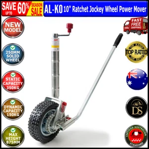 Alko 10" Ratchet Jockey Wheel Power Mover Caravan Camper Trailer Alko 10" R Boat - Picture 1 of 7