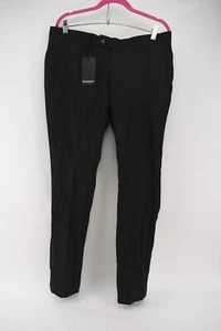 Bolongaro Trevor Mens Black Dress Pants Size 34x32 - Picture 1 of 5