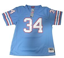 100% Authentic Earl Campbell Houston Oilers Mitchell Ness Jersey WOMENS LARGE