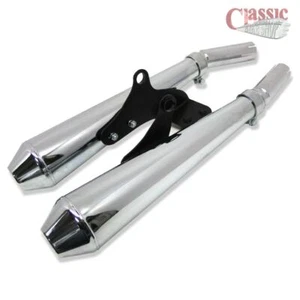 Triumph New Bonneville Exhaust Silencers - Picture 1 of 1