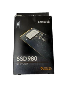Samsung 980 1TB NVMe M.2 2280 Wewnętrzny dysk SSD PCIe® 3.0x4 3.500MB/s MZ-V8V10TB/AM - Zdjęcie 1 z 6