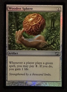 Wooden Sphere - FOIL 8th Edition - Artifact - Uncommon - MTG - Picture 1 of 2
