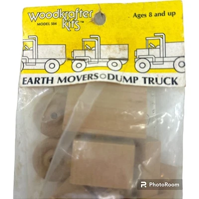 Woodkrafter Kits Earth Movers Dump Truck Model 504 *New* Vintage 1983 - Image 1 of 4