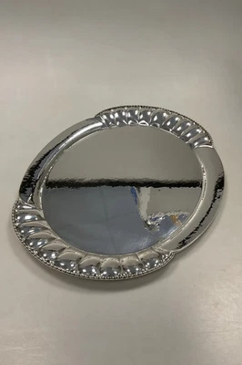 Georg Jensen Large Silver Tray No 3 from 1925-1932 Foto 1 de 4
