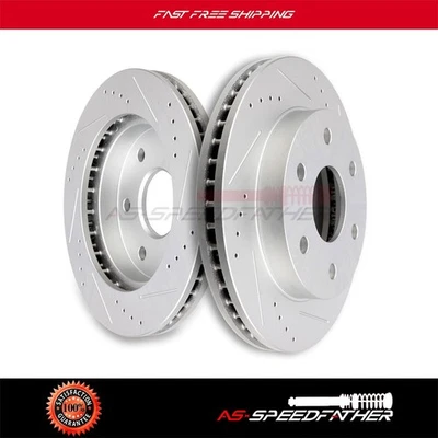 Rotores de discos de freno delanteros de 305 mm para Chevrolet Astro, GMC Safari 2003-2005 2 piezas Foto 1 de 4