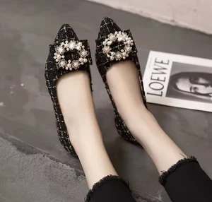 Shallow Mouth Shoes Autumn Women's - Picture 1 of 7